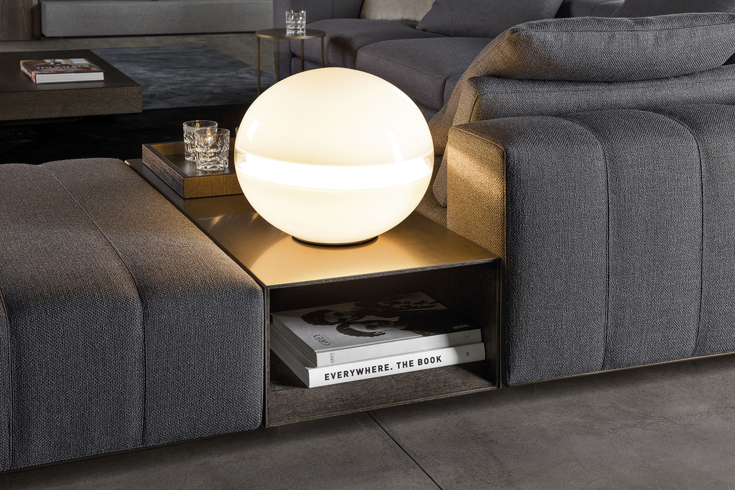 Minotti Журнальный столик Gray от Minotti — в интерьере