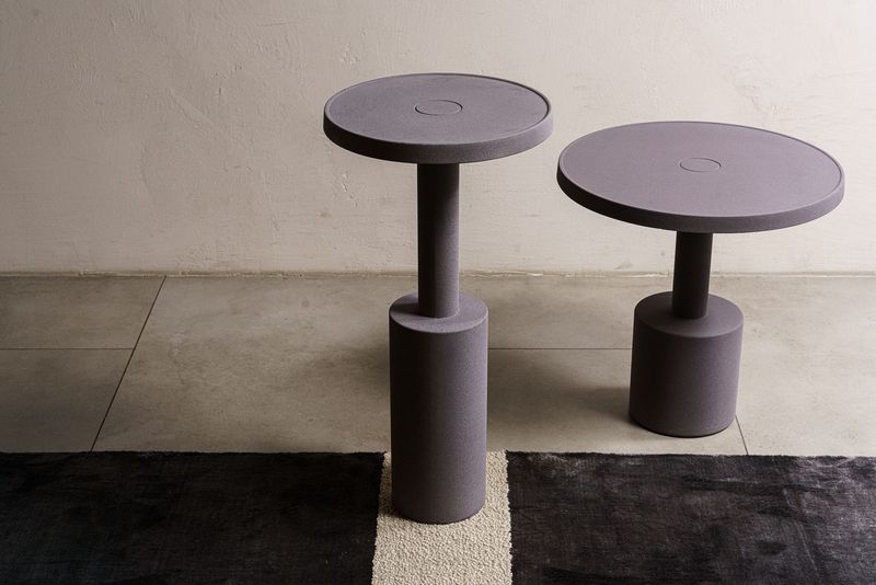 Baxter Журнальный столик Pilar Concrete Vintage Rose 50 от Baxter