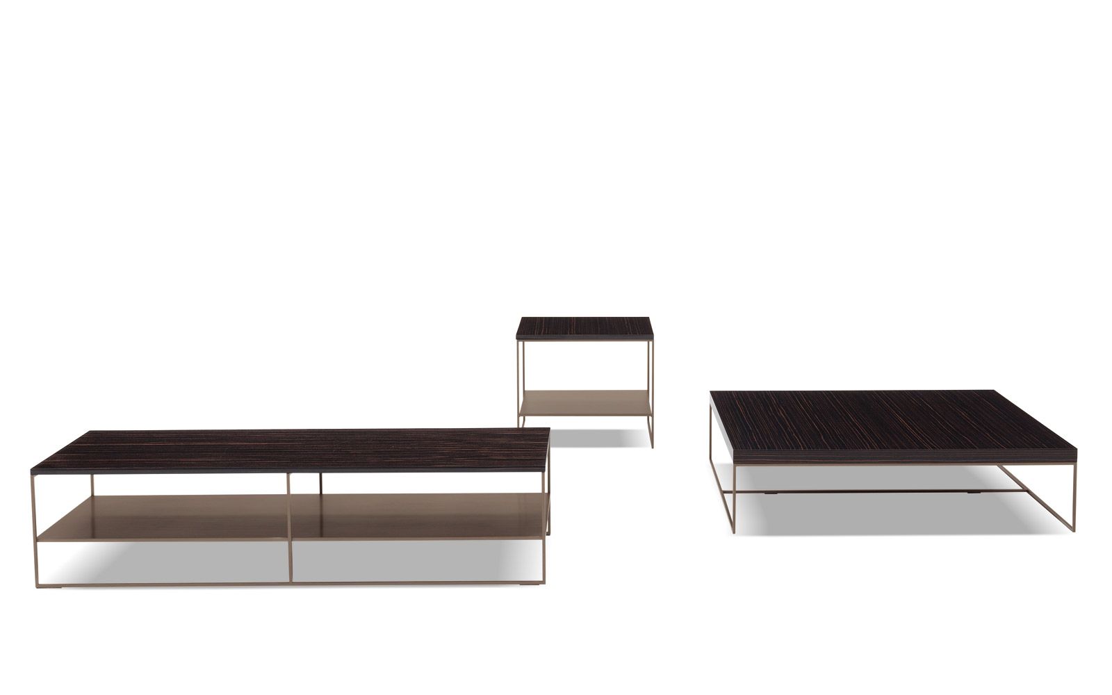 Minotti Журнальный столик Calder "Bronze" от Minotti