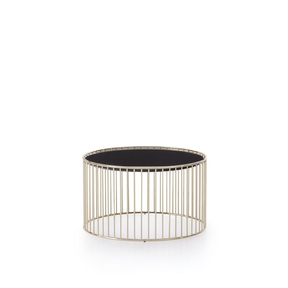 Minotti Журнальный столик Caulfield "Gold"-"Black-Nickel" от Minotti