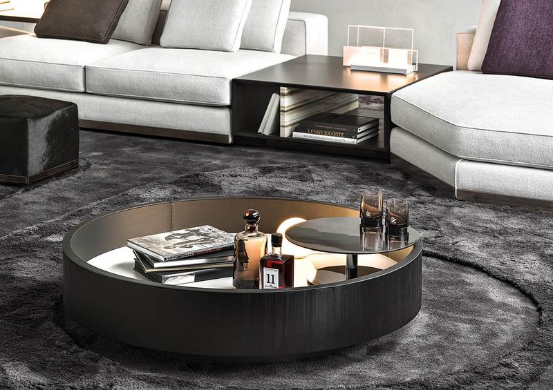 Minotti Журнальный столик Jeff от Minotti — в интерьере