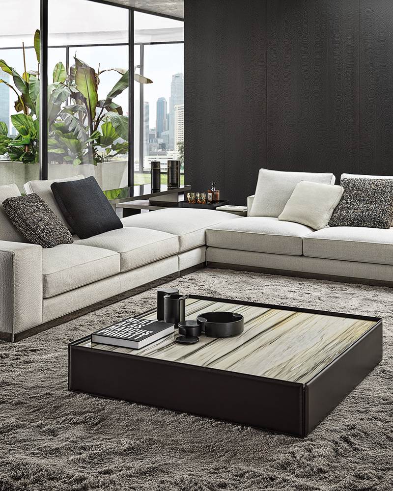 Minotti Журнальный столик Side от Minotti — в интерьере