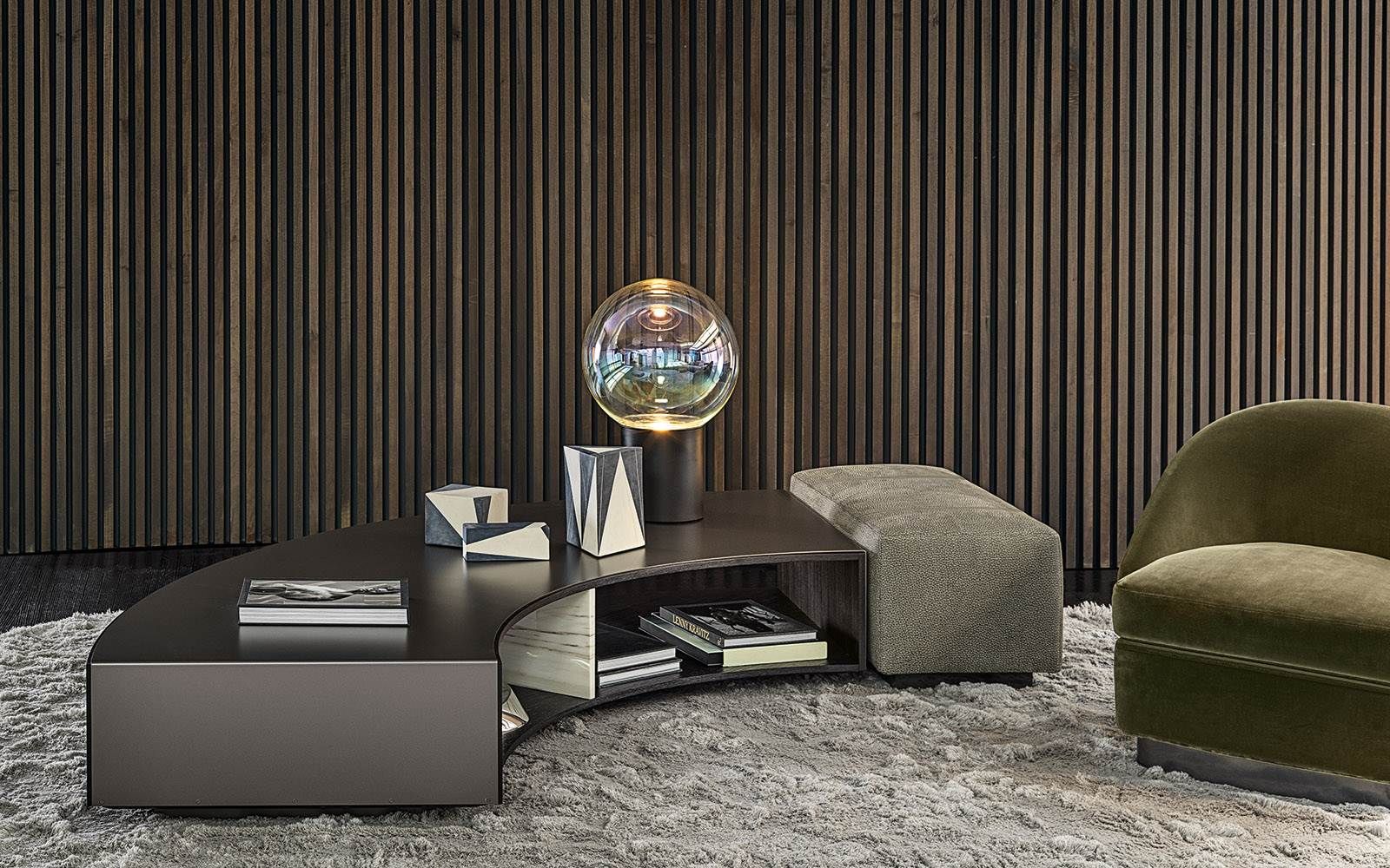 Minotti Журнальный столик Amber от Minotti — в интерьере
