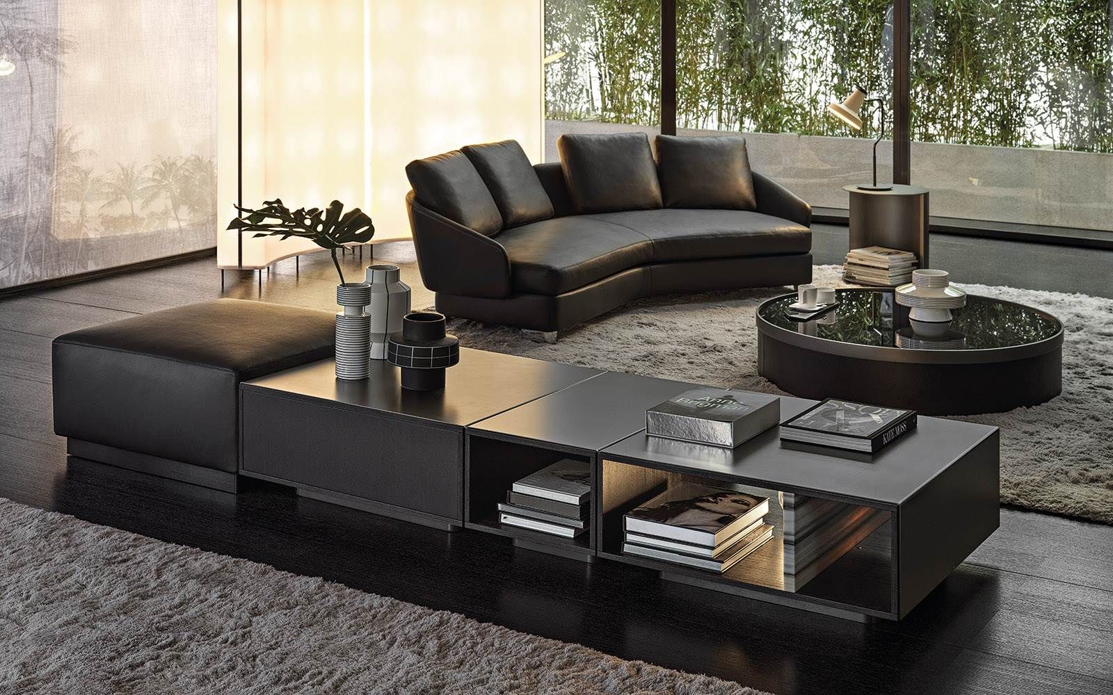 Minotti Журнальный столик Amber от Minotti — в интерьере