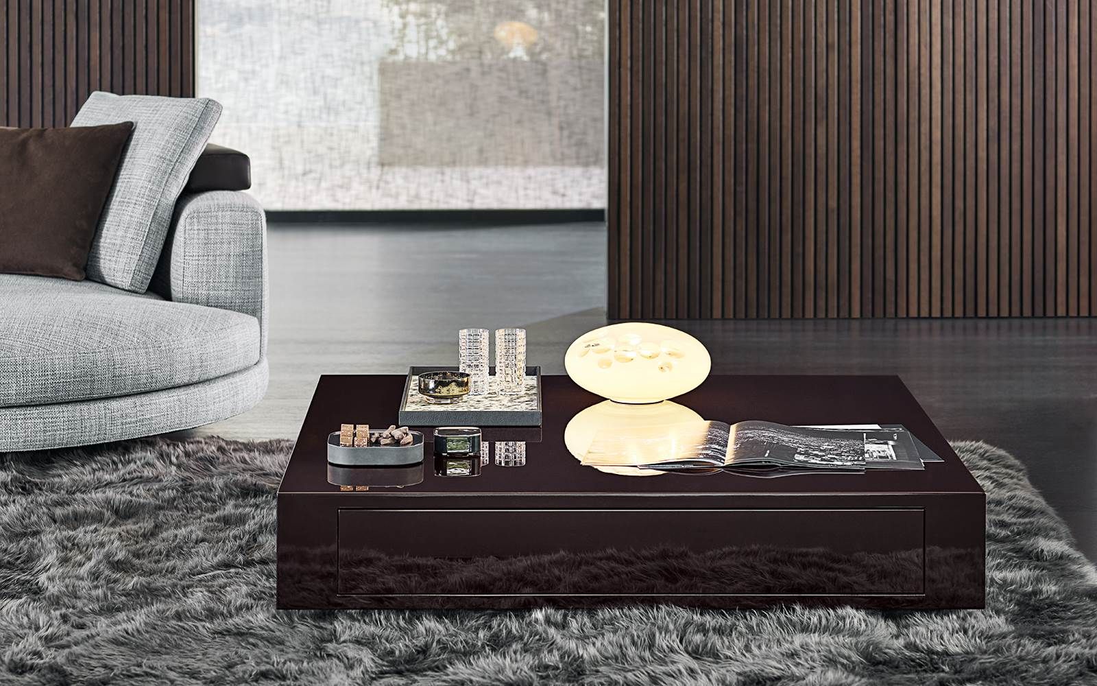 Minotti Журнальный столик Solid от Minotti — в интерьере
