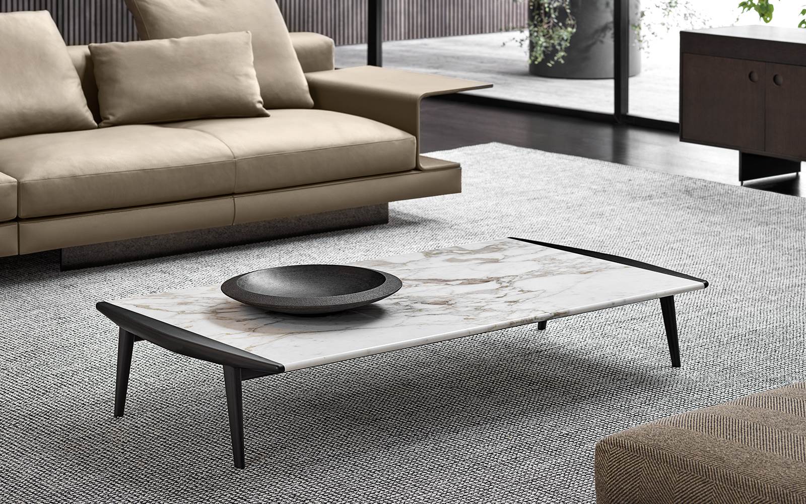 Minotti Журнальный столик Fynn от Minotti — в интерьере