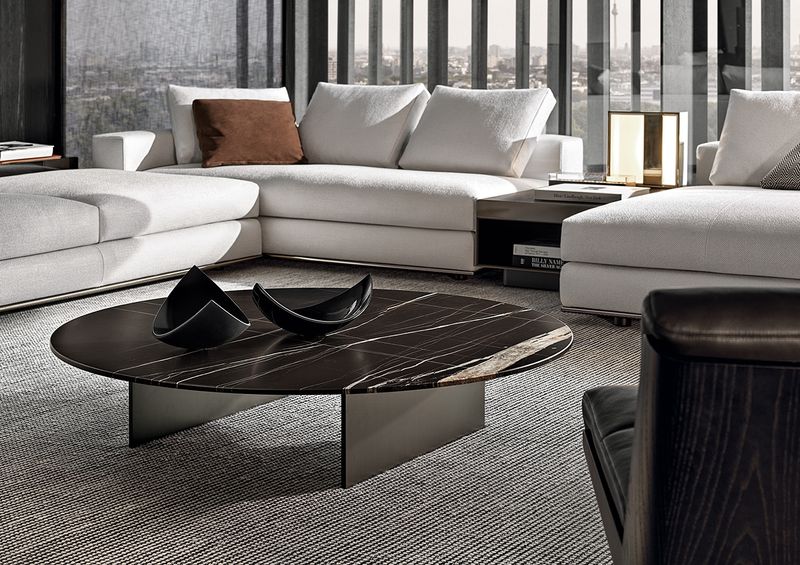 Minotti Журнальный столик Linha от Minotti — в интерьере