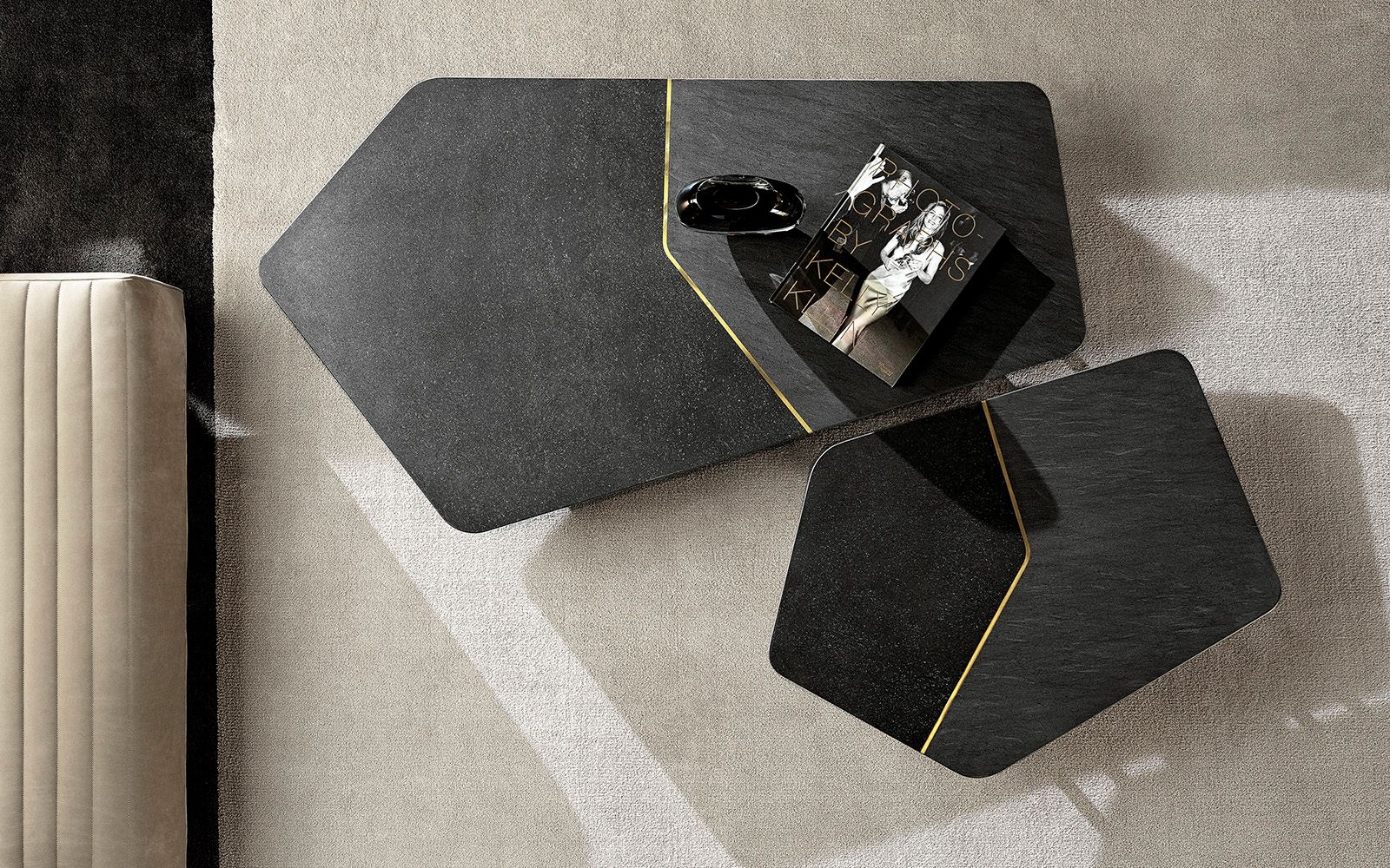 Minotti Журнальный столик Brink от Minotti — в интерьере