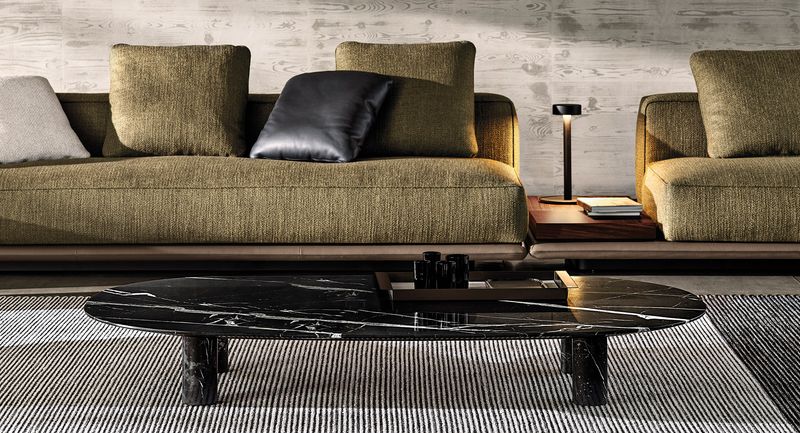 Minotti Журнальный столик Gladstone от Minotti — в интерьере