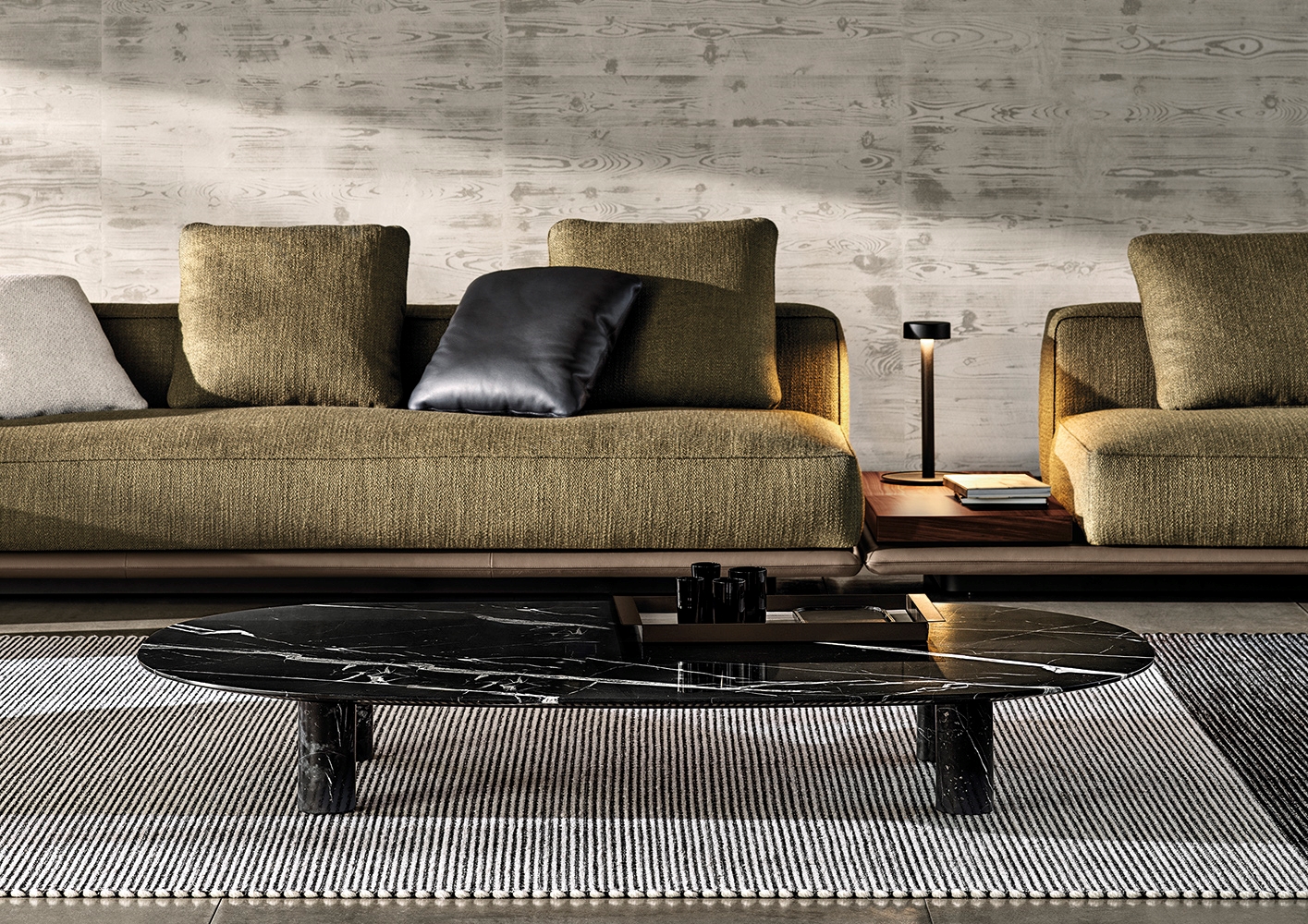 Minotti Журнальный столик Gladstone от Minotti — в интерьере
