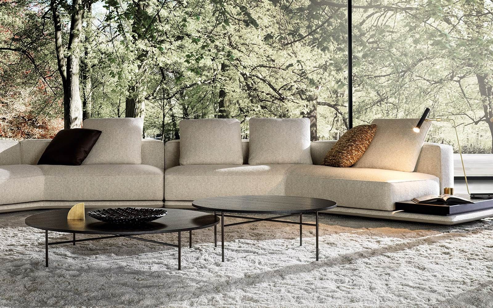 Minotti Журнальный столик Lelong от Minotti — в интерьере