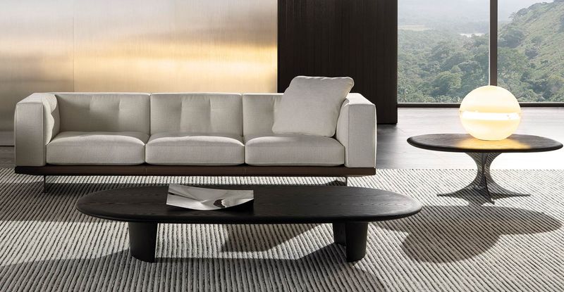 Minotti Журнальный столик Anish Wood от Minotti — в интерьере