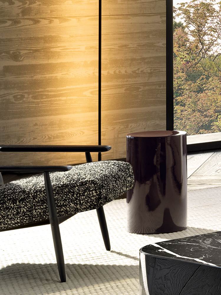 Minotti Журнальный столик Pilotis Ceramic от Minotti — в интерьере