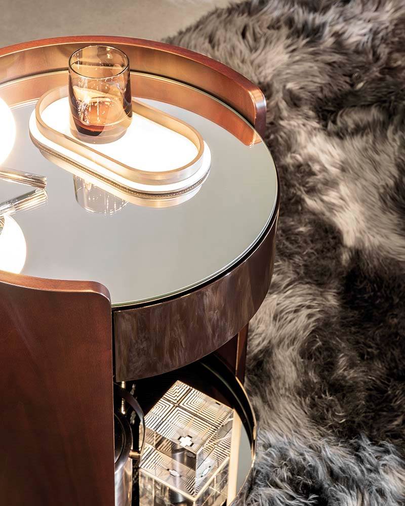 Minotti Сервировочный столик Journey от Minotti — в интерьере
