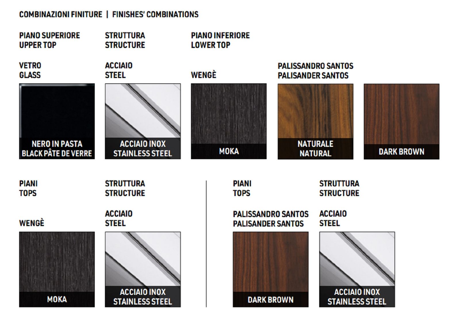 Minotti Журнальный столик Diagramma от Minotti