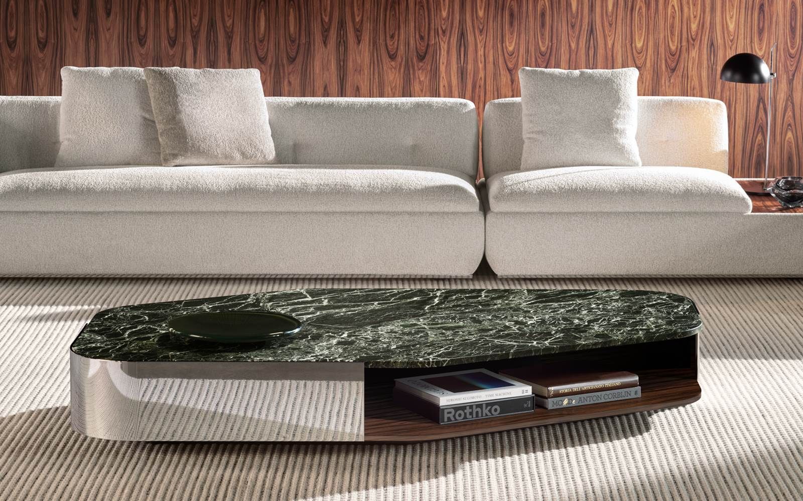Minotti Журнальный столик Diagramma от Minotti — в интерьере