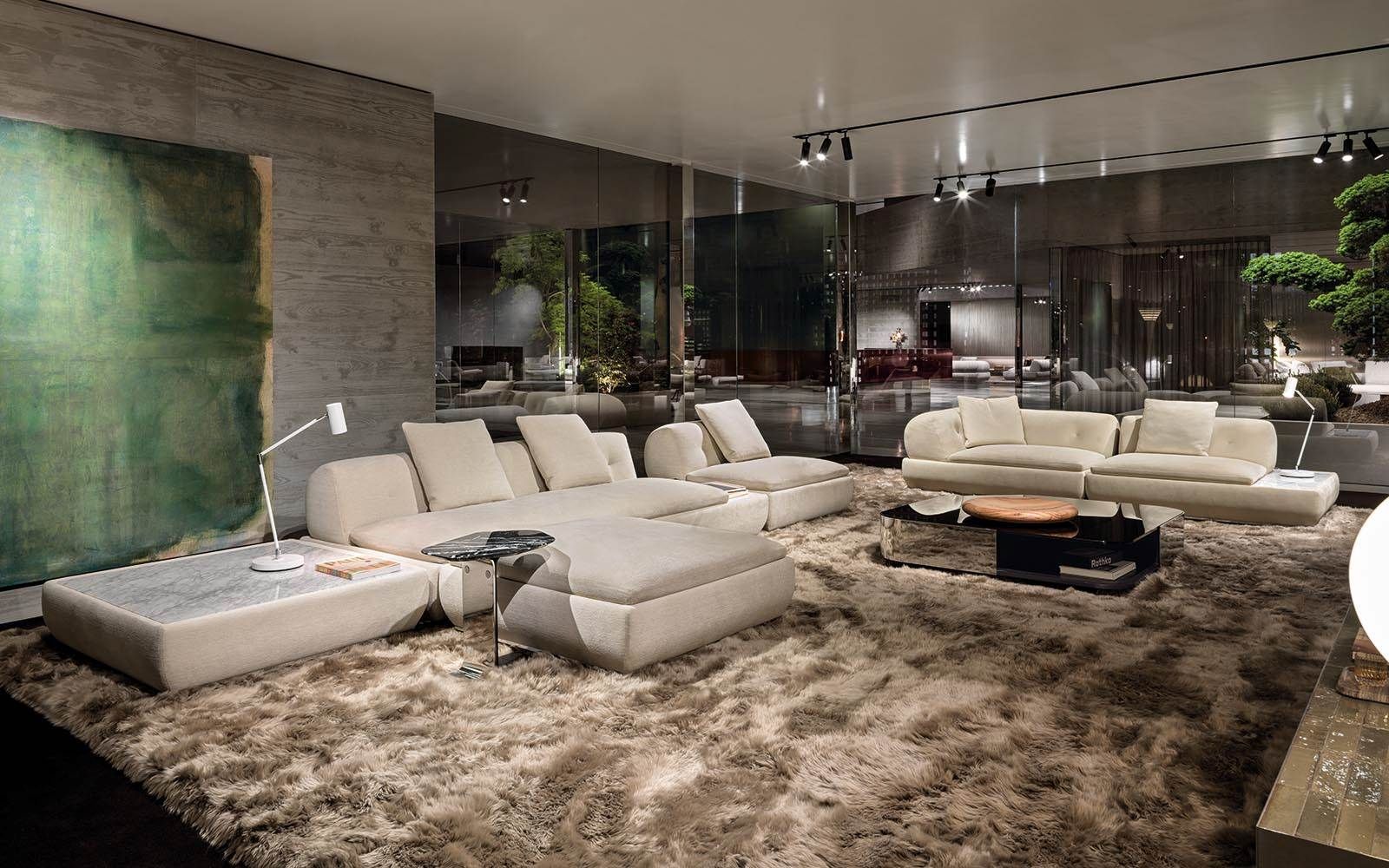 Minotti Журнальный столик Supermoon Coffee Table от Minotti — в интерьере