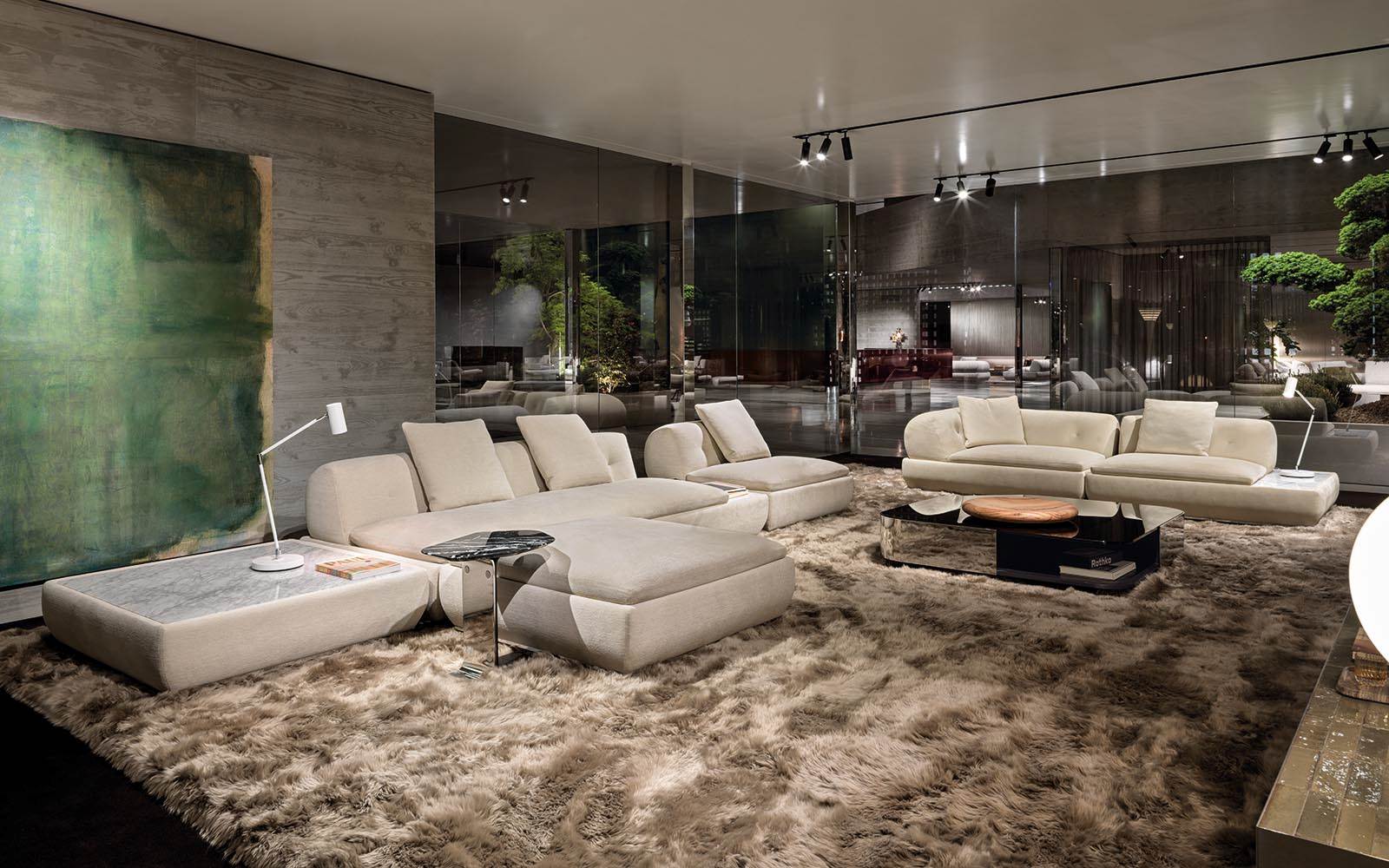 Minotti Журнальный столик Supermoon Coffee Table от Minotti — в интерьере