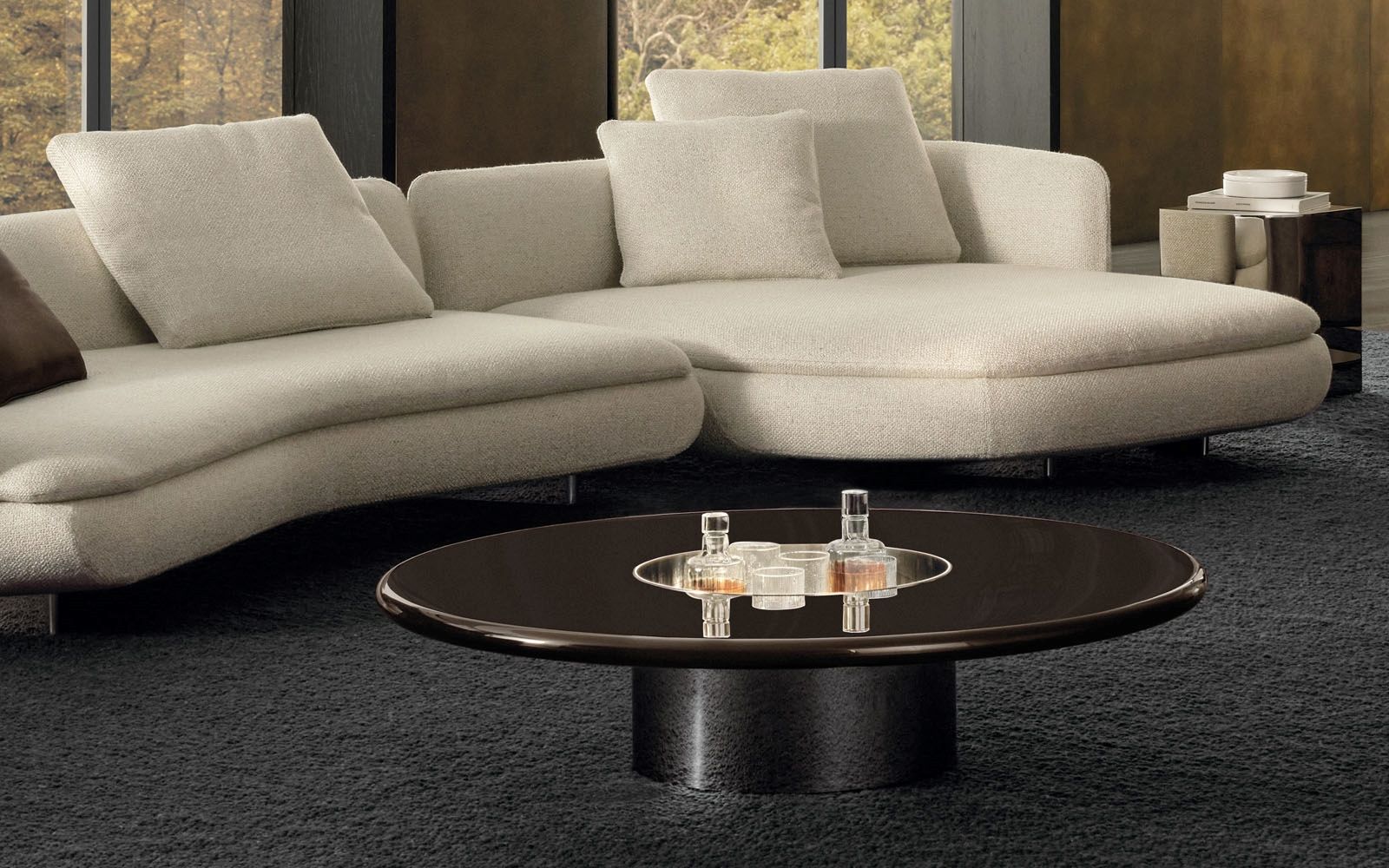 Minotti Журнальный столик Helene от Minotti — в интерьере
