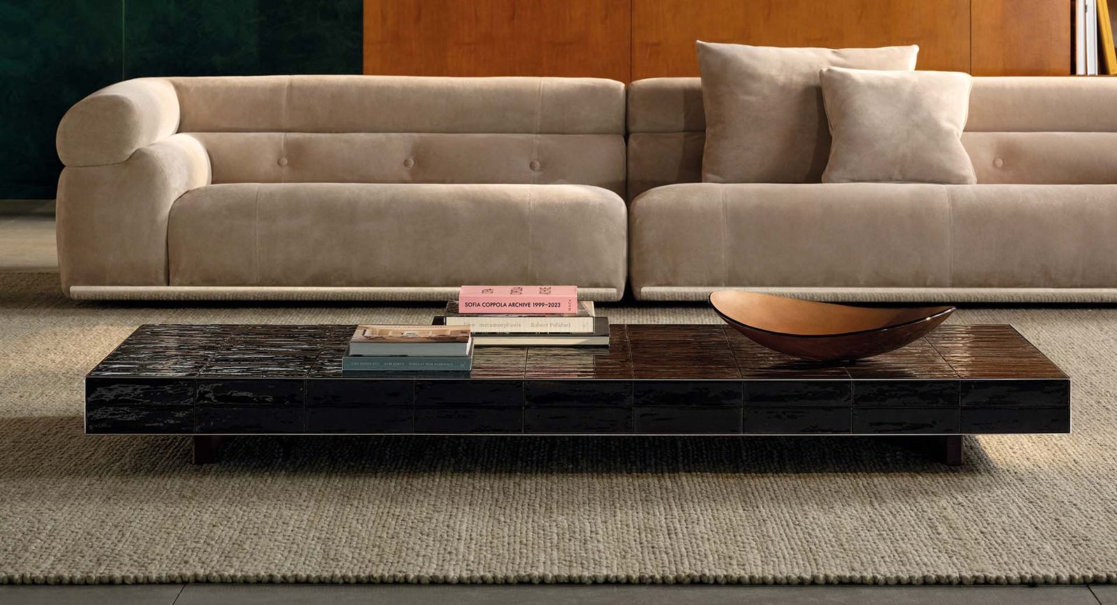 Minotti Журнальный столик Andree от Minotti — в интерьере