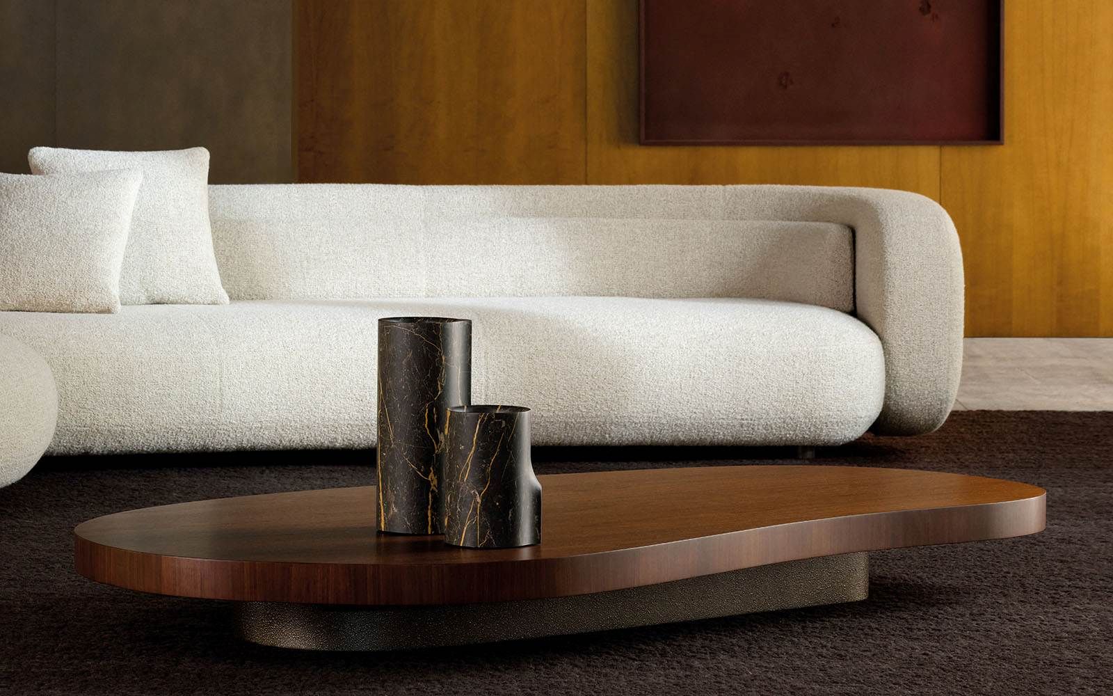 Minotti Журнальный столик Bezier Coffee Table от Minotti — в интерьере