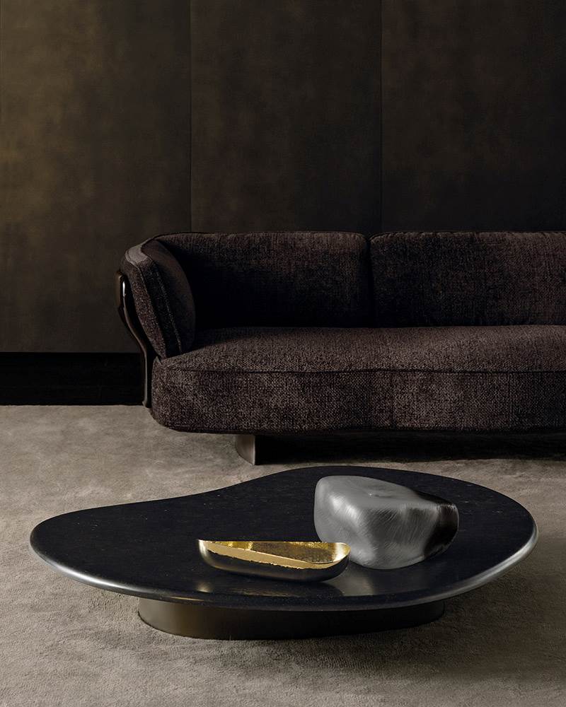 Minotti Журнальный столик Bezier Coffee Table от Minotti — в интерьере