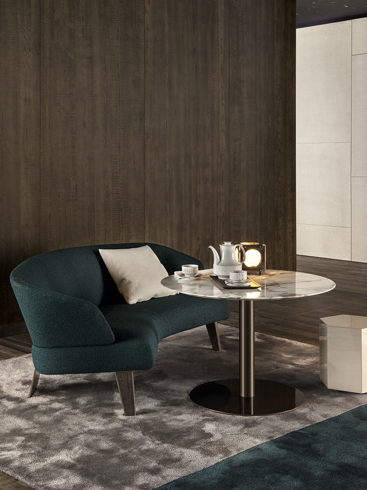 Minotti Стол Bellagio Lounge "Bronze" от Minotti — в интерьере