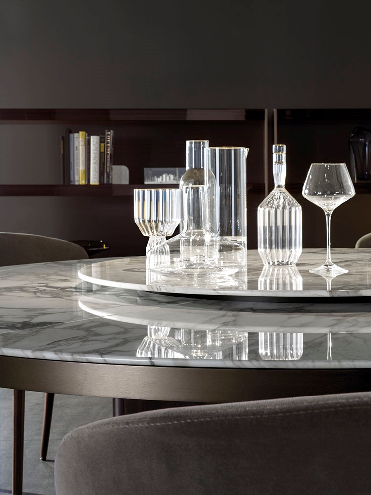 Minotti Стол Morgan Marble от Minotti — в интерьере