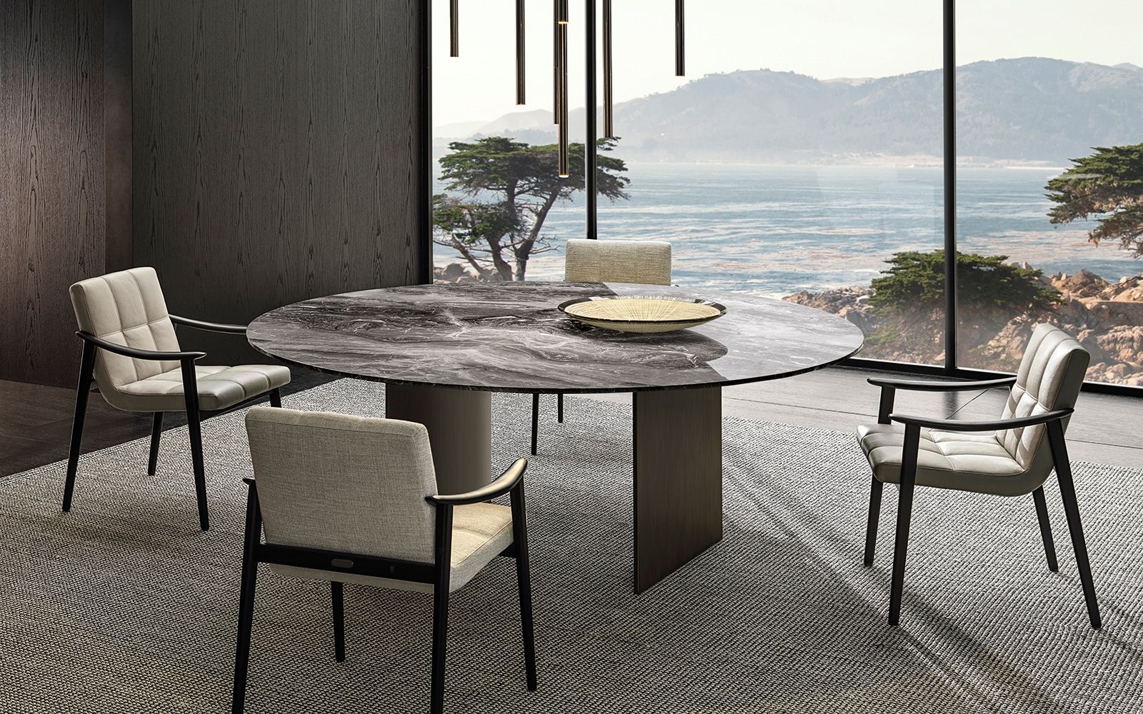 Minotti Стол Linha "Dining" от Minotti — в интерьере