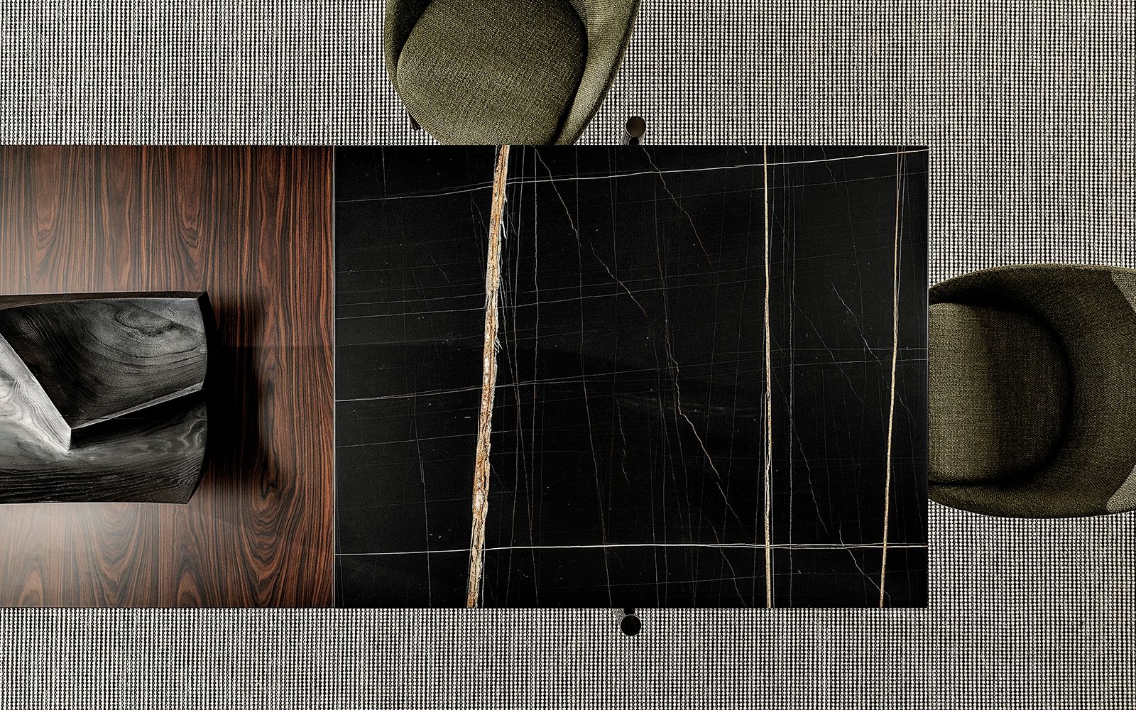 Minotti Стол Superquadra от Minotti — в интерьере