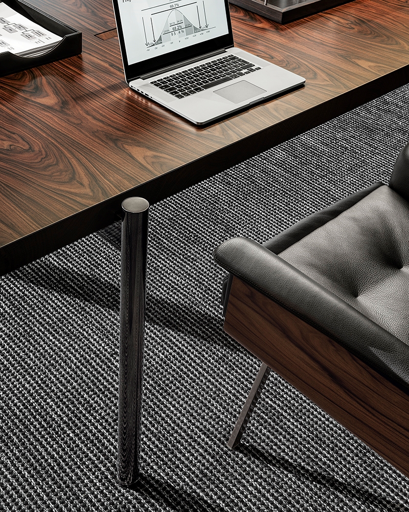 Minotti Стол Superquadra от Minotti — в интерьере