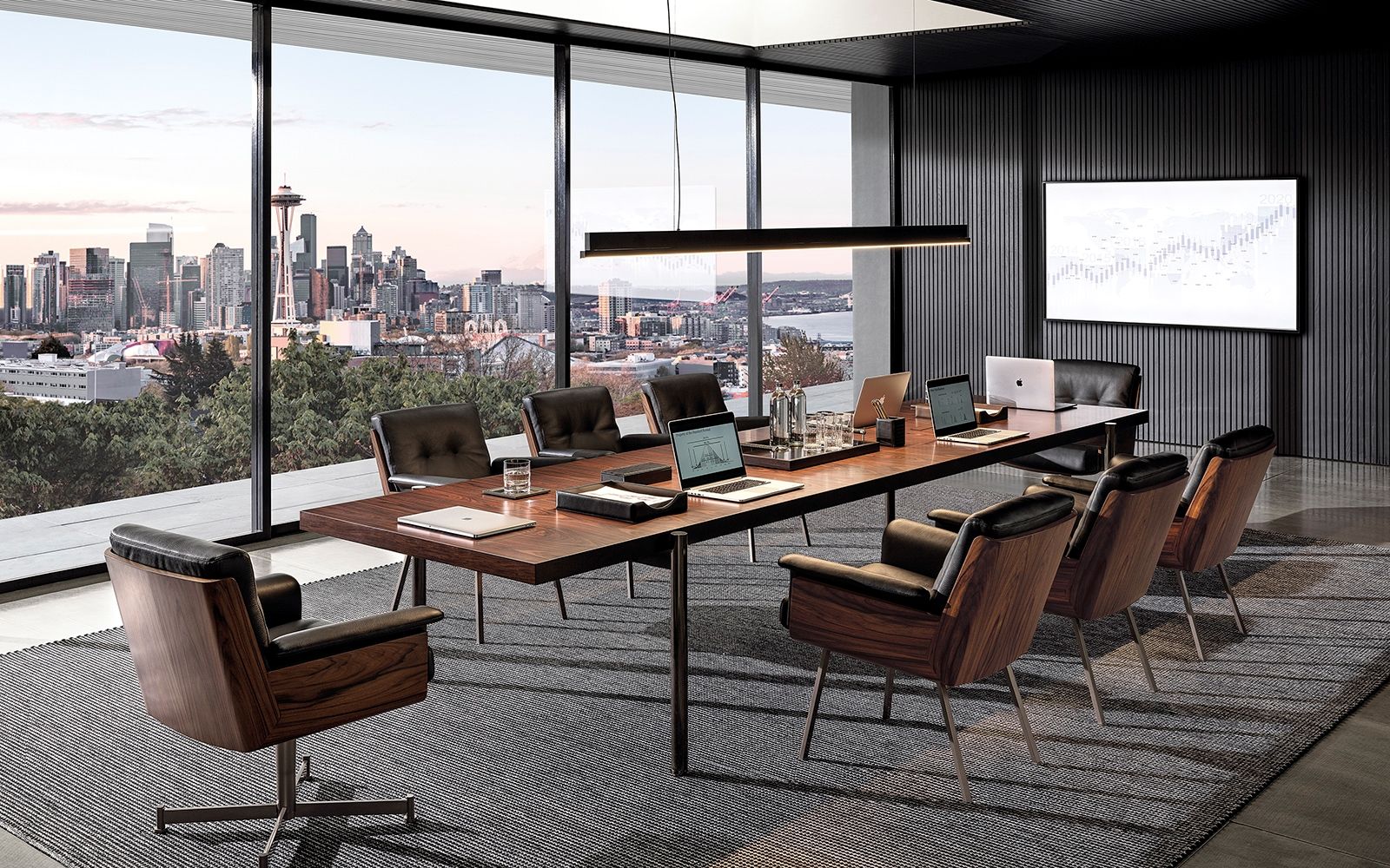 Minotti Стол Superquadra от Minotti — в интерьере