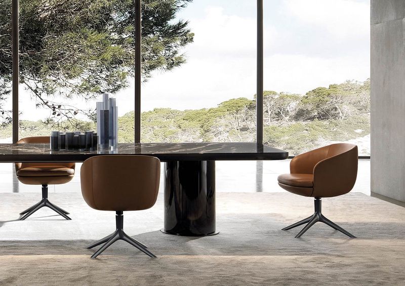 Minotti Стол Brady "Dining" от Minotti — в интерьере