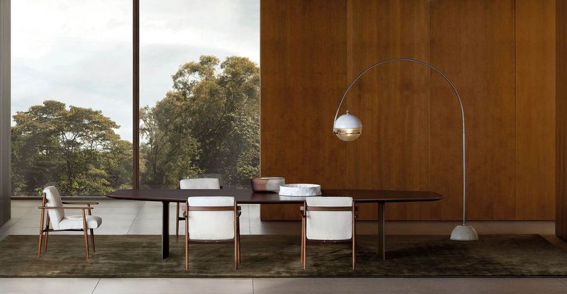 Minotti Стол Linha Livre от Minotti — в интерьере