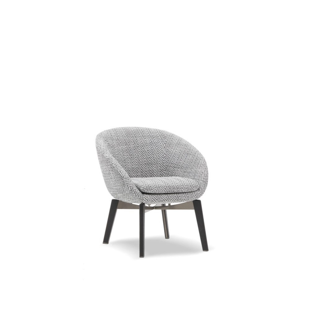 Minotti Стул Russell "Lounge" от Minotti