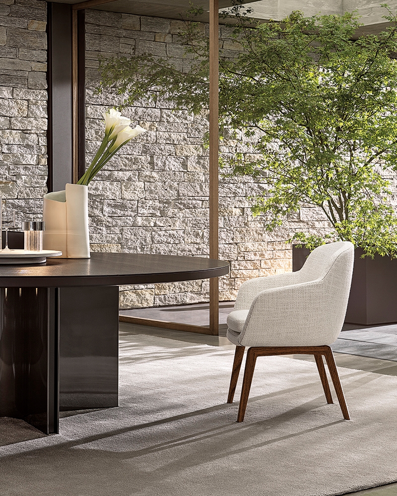 Minotti Стул Belt "Dining" от Minotti — в интерьере