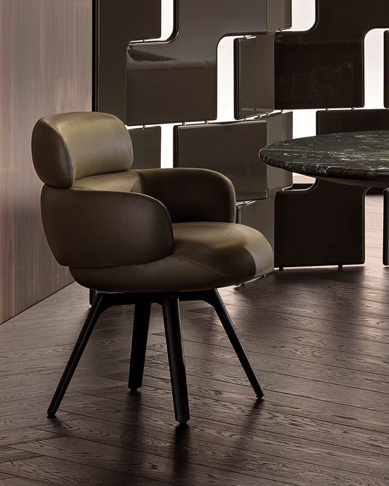 Minotti Стул Vivienne "Dining" от Minotti — в интерьере