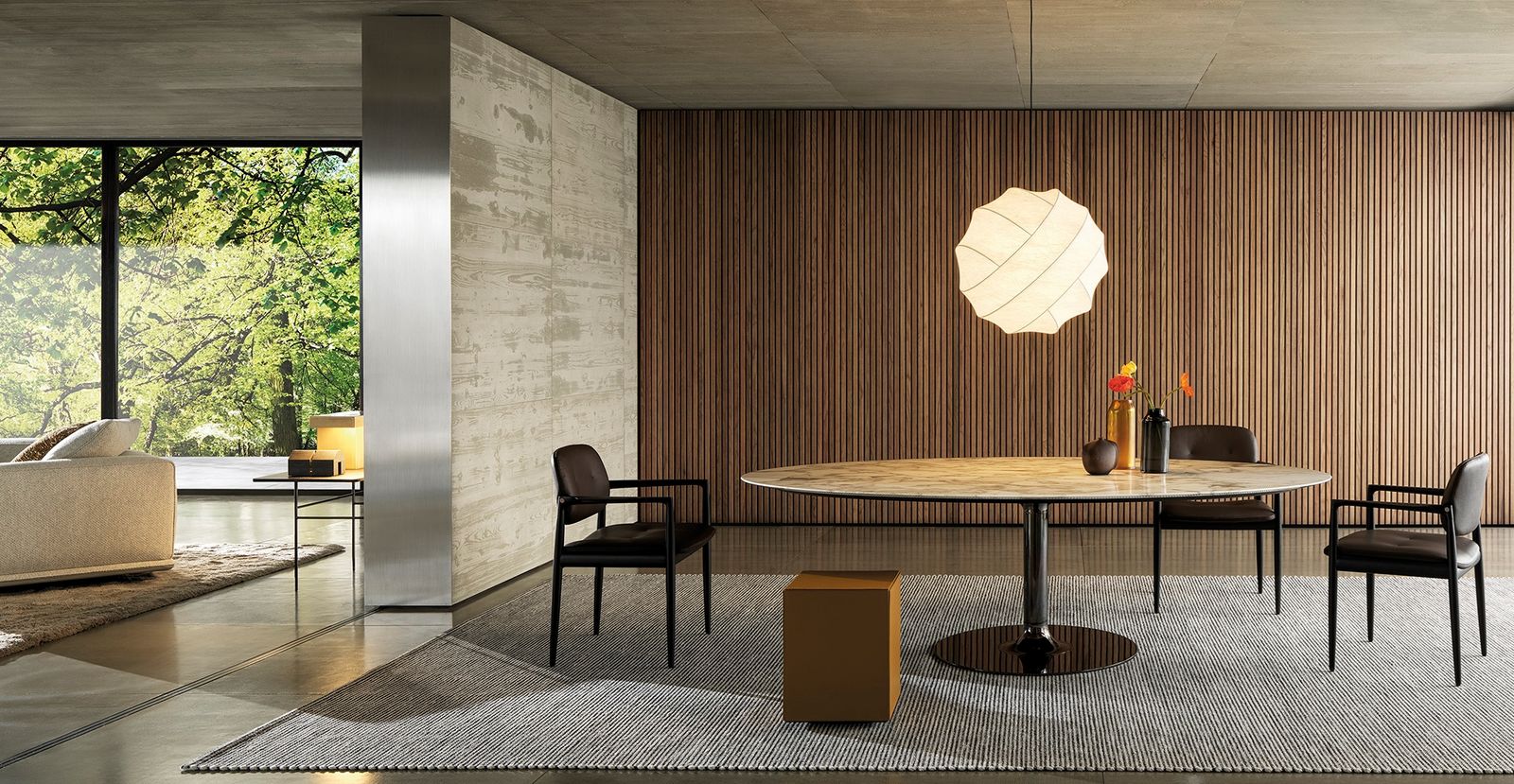 Minotti Стул Yoko "Dining" от Minotti — в интерьере