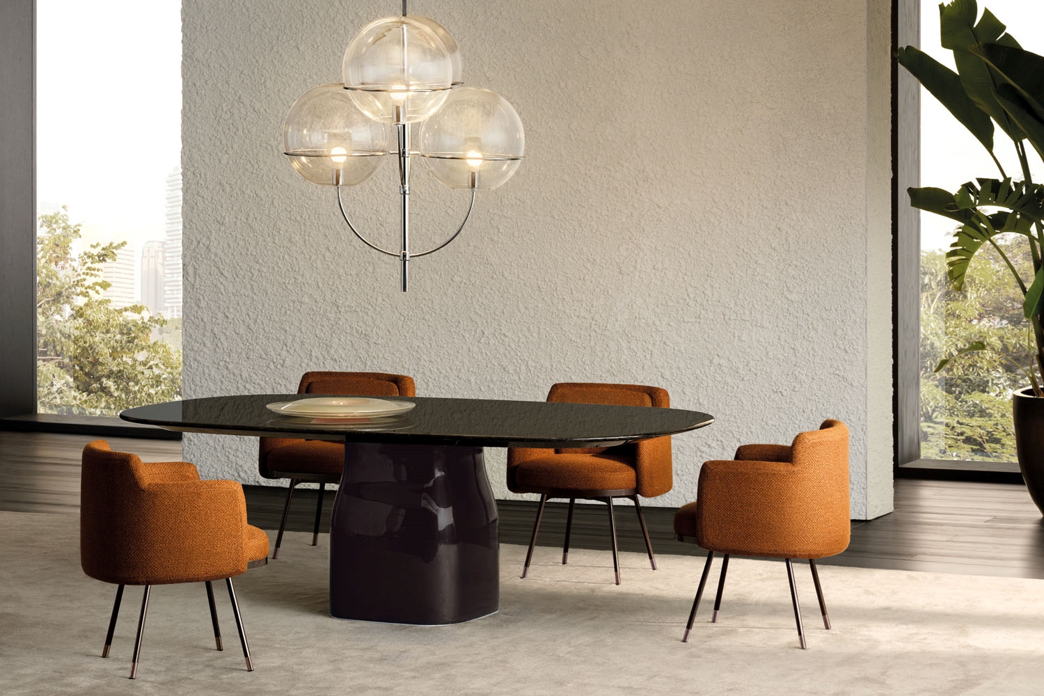 Minotti Стул Tape "Dining" от Minotti — в интерьере