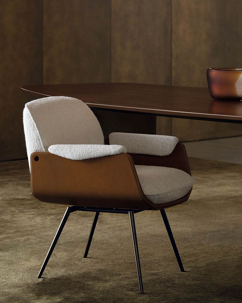 Minotti Стул Laurel "Dining" от Minotti — в интерьере