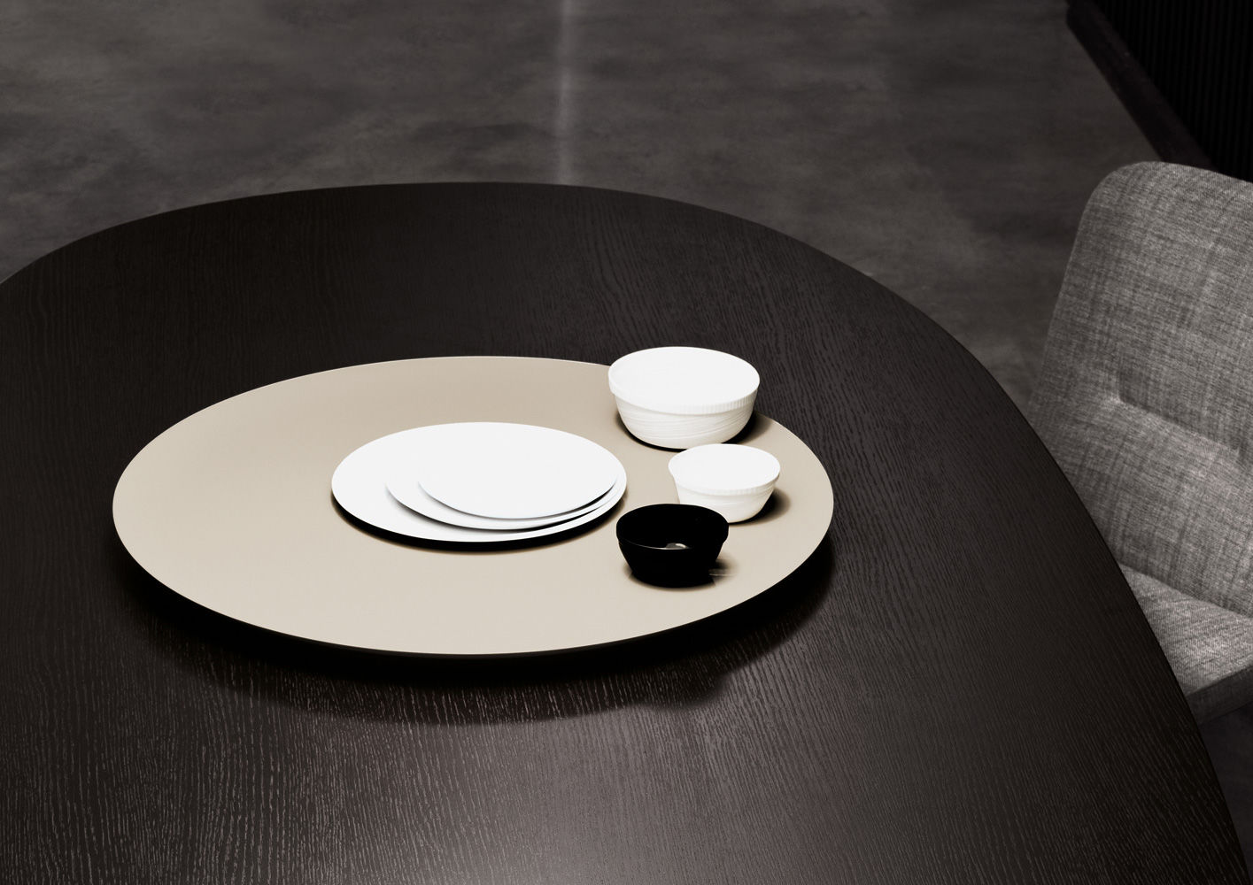 Minotti Поднос Turner от Minotti — в интерьере