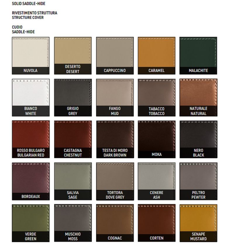 Minotti Пуф Solid "Saddle-Hide" от Minotti