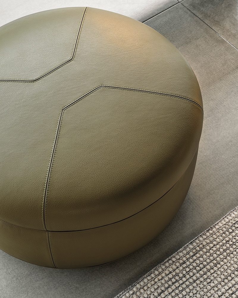 Minotti Пуф Tuffet от Minotti — в интерьере