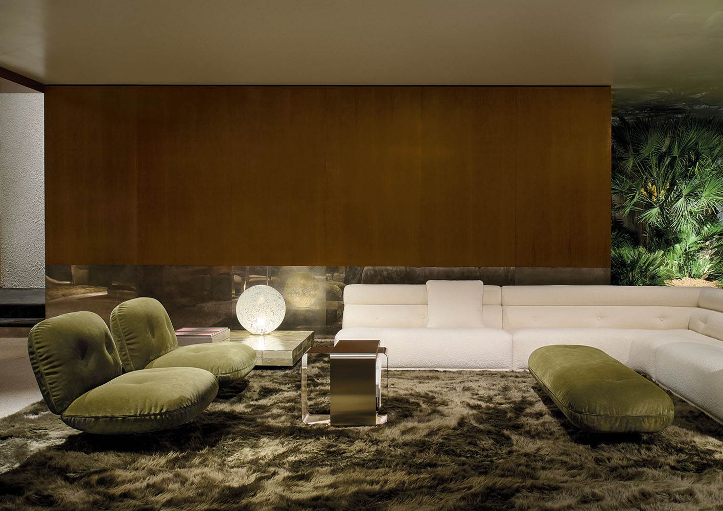 Minotti Банкетка Libra Bench от Minotti — в интерьере