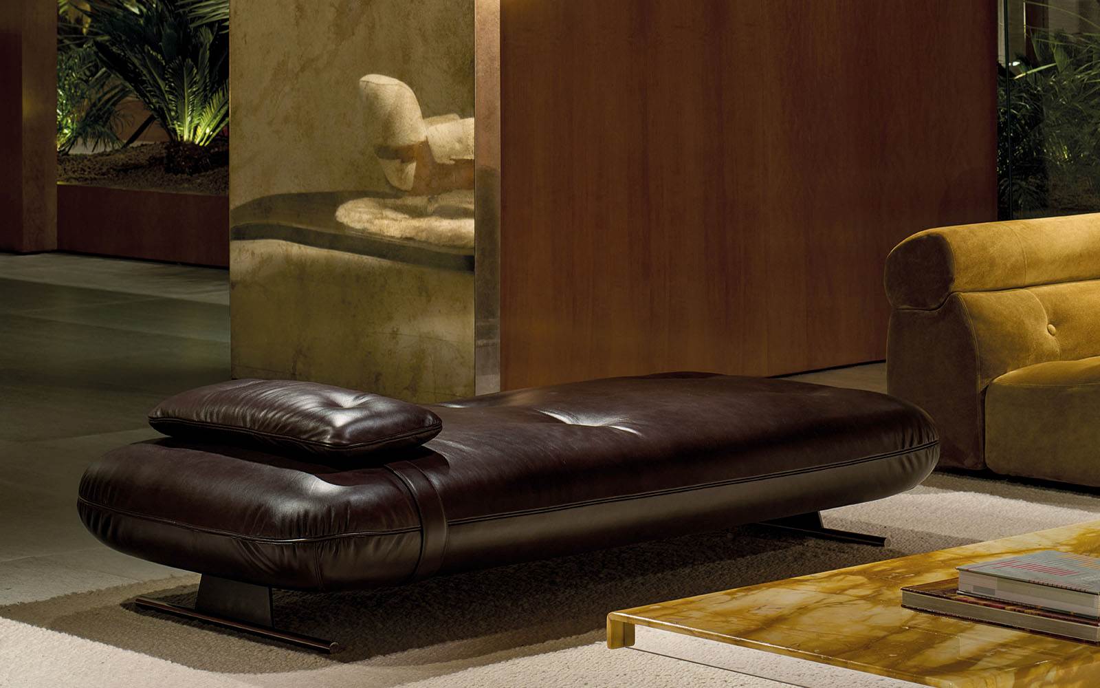 Minotti Банкетка Libra Bench от Minotti — в интерьере