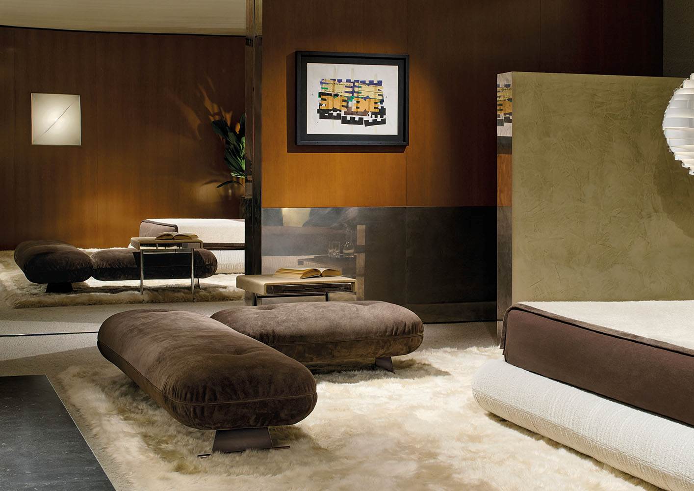 Minotti Банкетка Libra Bench от Minotti — в интерьере