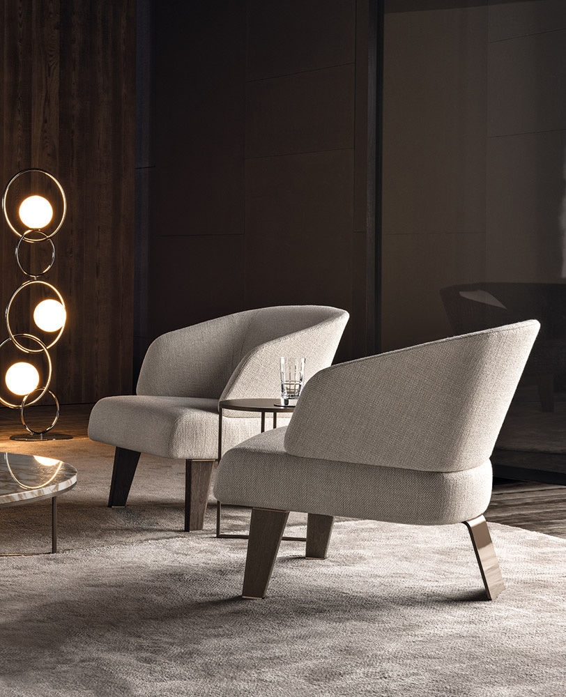 Minotti Кресло Reeves "Small" от Minotti — в интерьере