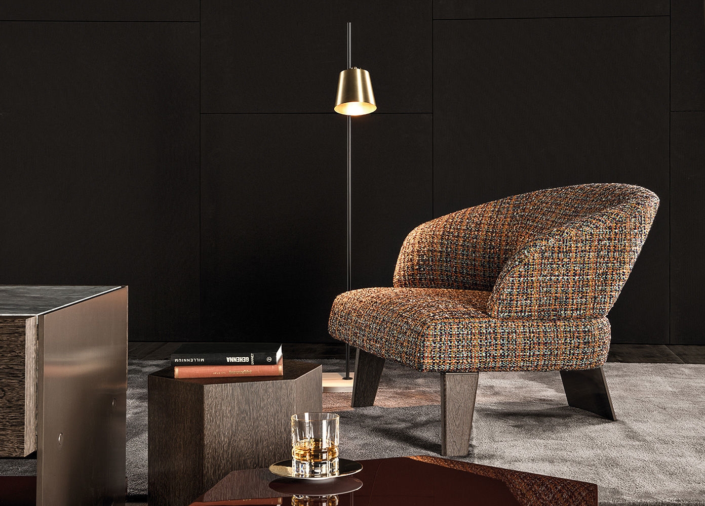 Minotti Кресло Reeves "Large" от Minotti — в интерьере