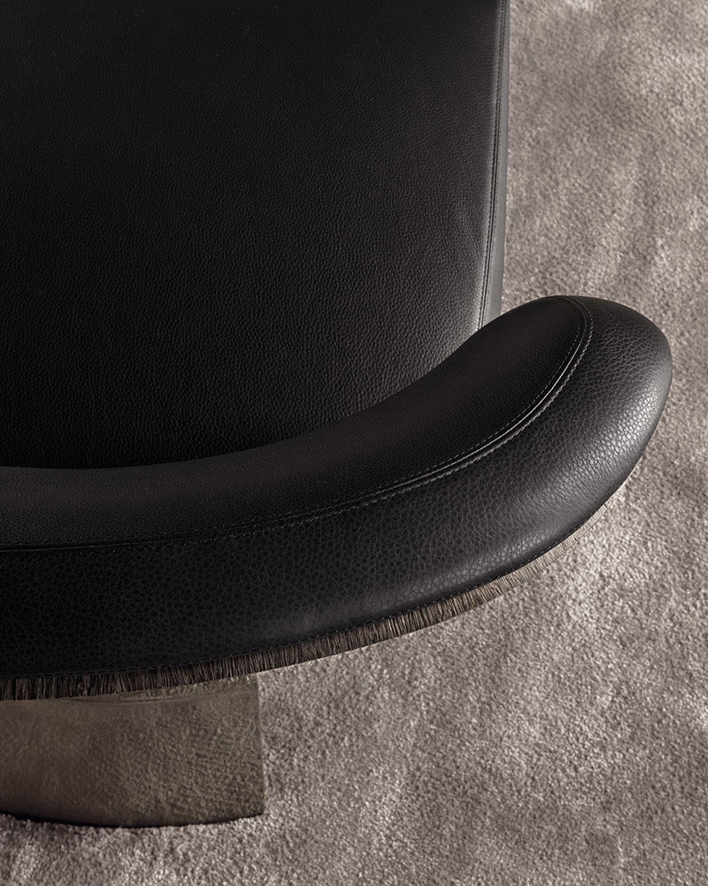 Minotti Кресло Reeves "Wood" от Minotti — в интерьере