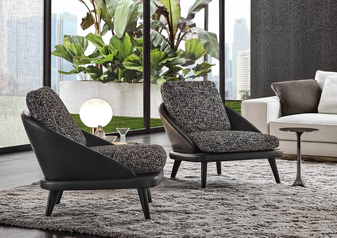 Minotti Кресло Lawson от Minotti — в интерьере
